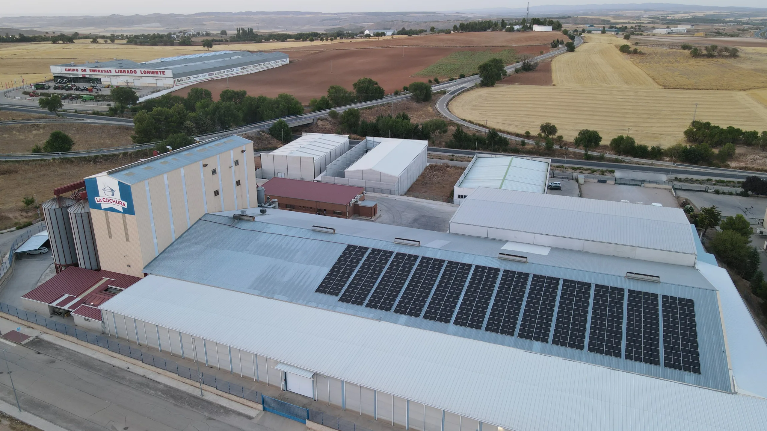 Vista aérea de Trabajos Ifer
