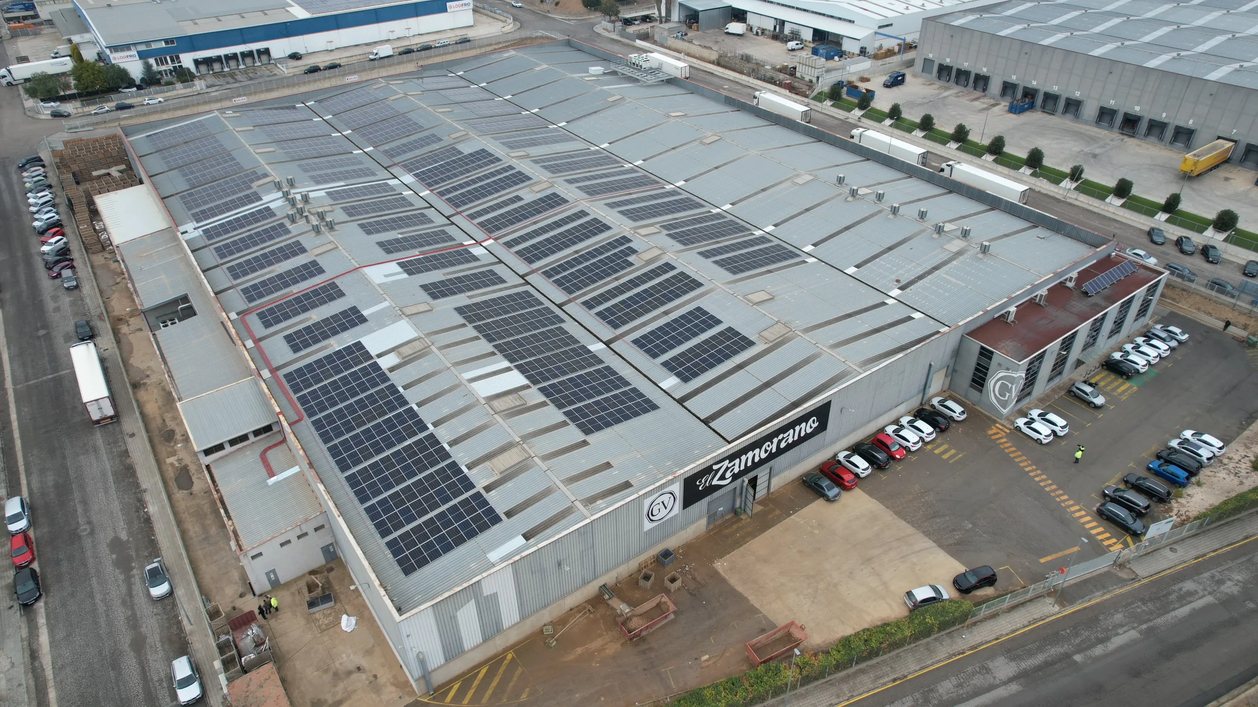 Vista aérea de Trabajos Ifer